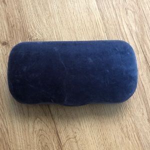 Blue Gucci sunglass case